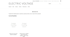 Desktop Screenshot of electricvoltage.com